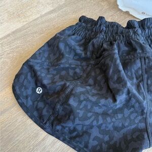 lululemon athletica Black Camo Athletic Shorts